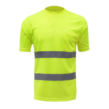 Short Sleeve Work Reflective Safety T-Shirts